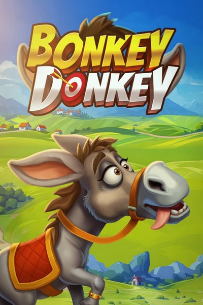 Naslovnica igralnega avtomata Bonkey Donkey pri Betrepublic Casino