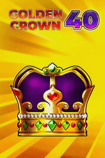 Motiv naslovnice Golden Crown 40 pri Kingmaker Casino