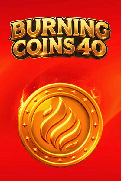Zlata naslovnica Burning Coins 40 pri Betrepublic Casino